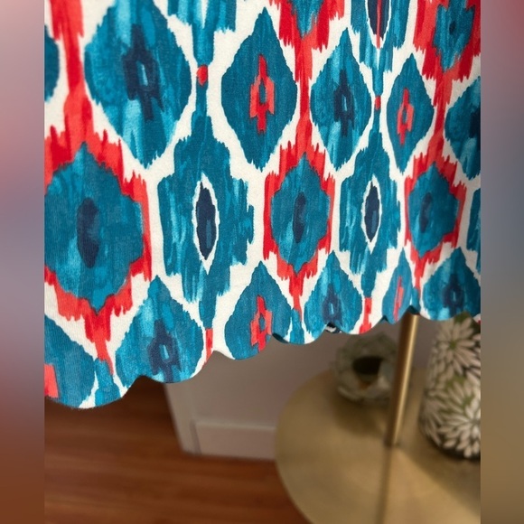 Jones New York Golf Tennis Geometric Blue Oversized Confort Plus Size Skort XXL - Picture 5 of 8